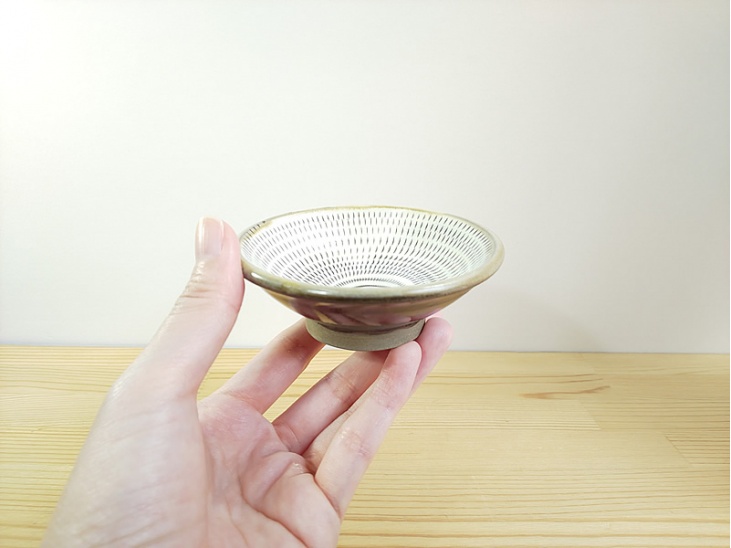 3寸深鉢 飛び鉋(とびかんな)｜すり・小鉢・深皿・深鉢｜おんた家｜小