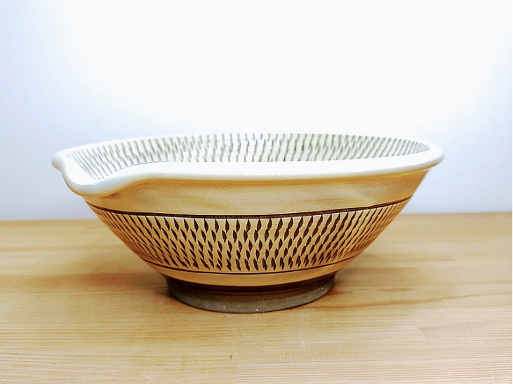 小鹿田焼「すり鉢（飛び鉋）７寸」【 送料確認用出品 】 小鹿田焼＊飛び鉋＊7寸すり鉢 : Porch Drop ヤフー店 - 通販