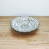 小鹿田焼の【アウトレット】４寸皿　刷毛目